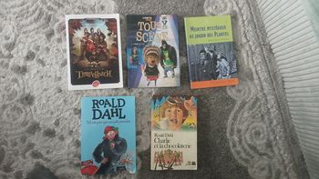 Lot de 5 livres ado