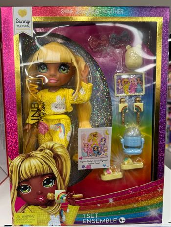 Poupée rainbow high pyjama parti