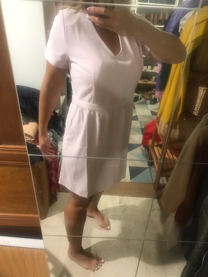 Robe rose poudre - photo numéro 2