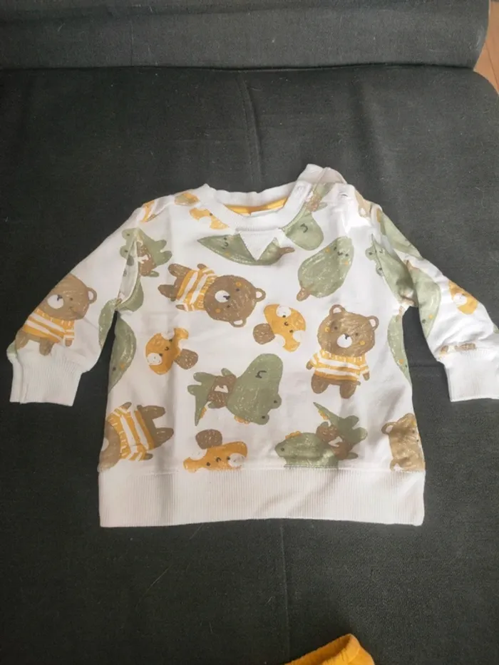 Ensemble 6 mois tex pull et pantalon - photo numéro 3