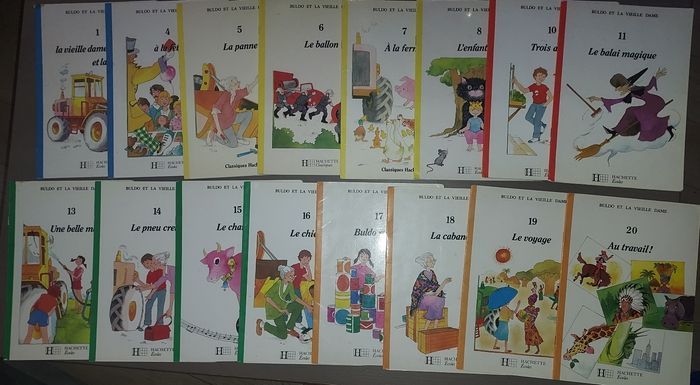 Lot de livres "Buldo et la vieille dame".