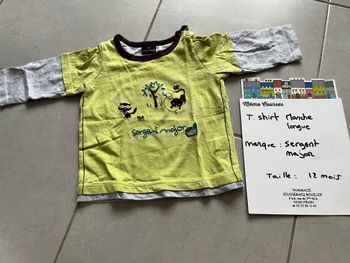 T shirt garçon 12 mois