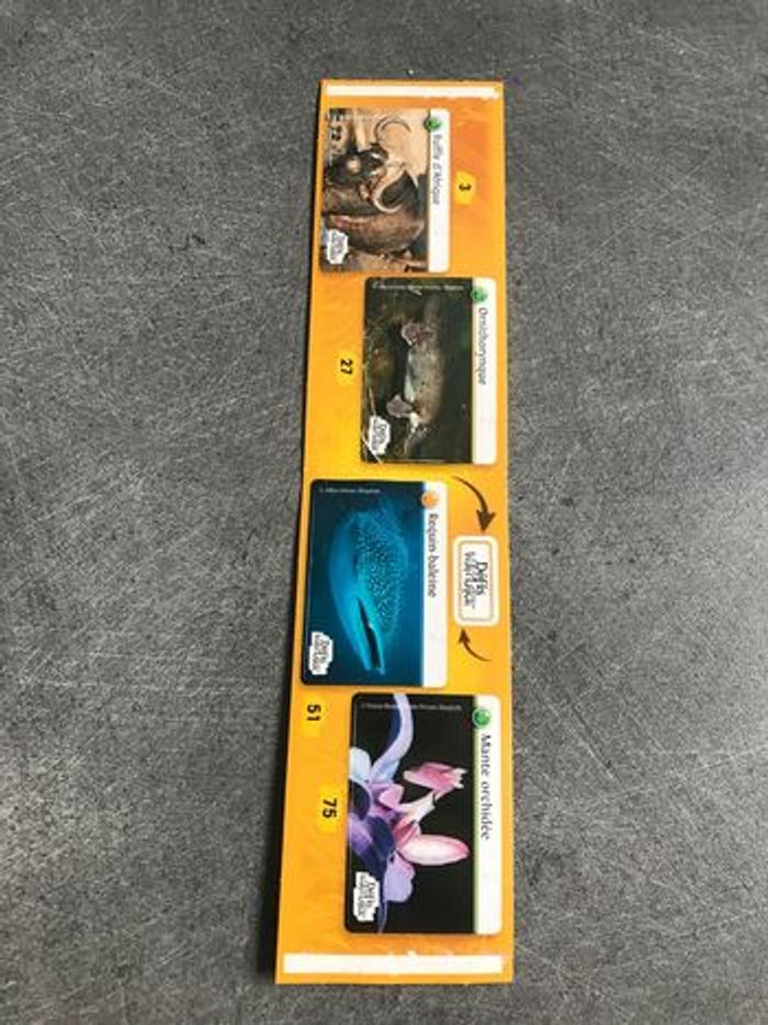 les défis natures bioviva auchan 2020 4 autocollants n°3 ,27 ,51 ,75