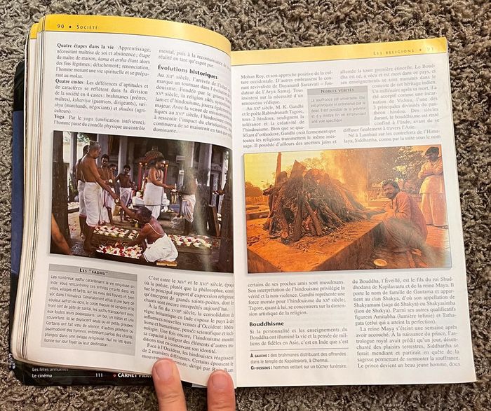 Livre sur l'Inde - Bibliothèque du voyageur Gallimard - photo numéro 2