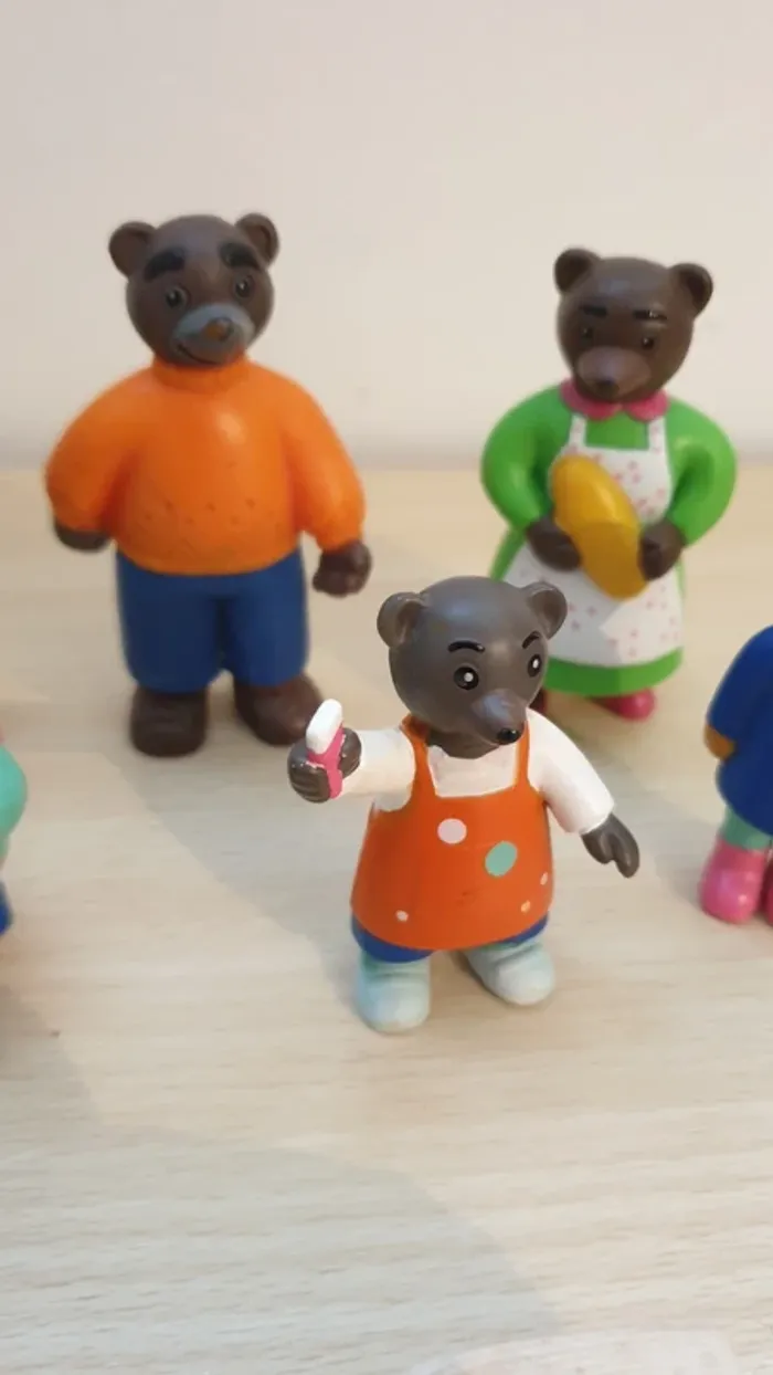 Lot petit ours brun dans son sac - photo numéro 4