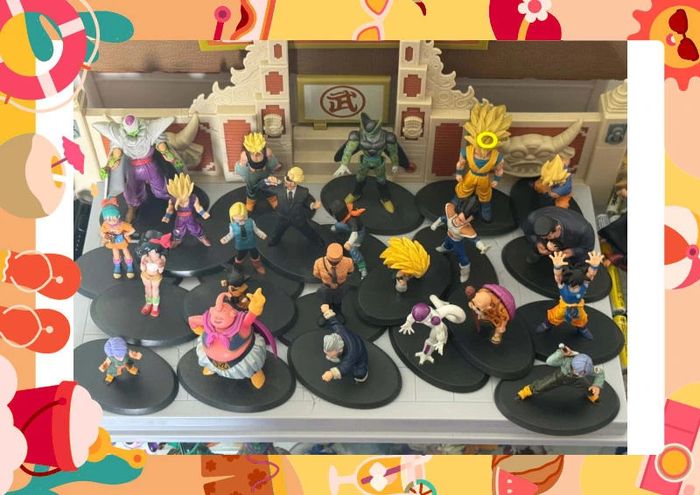 Lot 24 figurines dragon ball hachette collection History of Manga - photo numéro 6