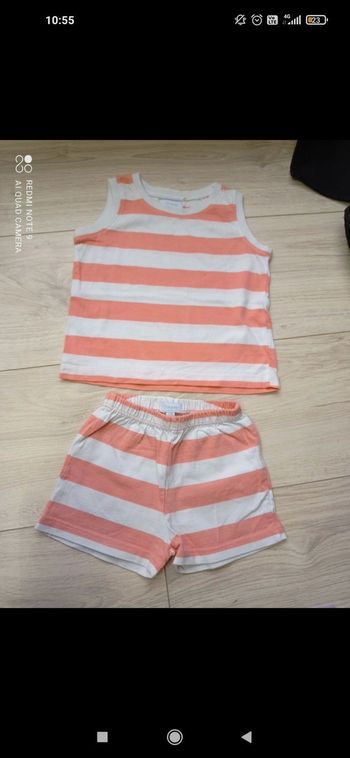Ensemble ete tex 12 mois