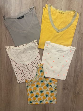 Lot t-shirts femme Taille XL