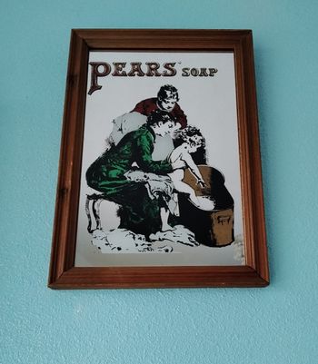 Miroir mural belle époque