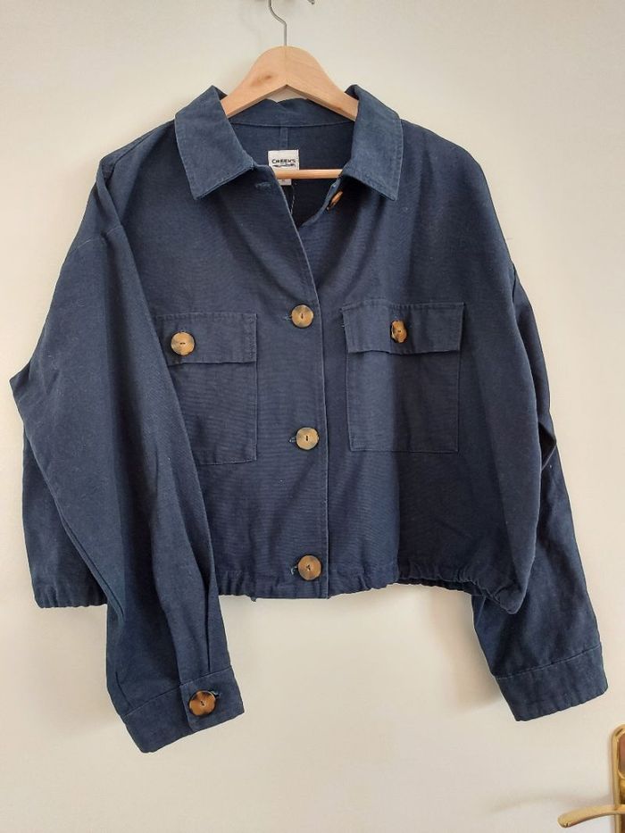 Veste bleue creeks taille S neuf
