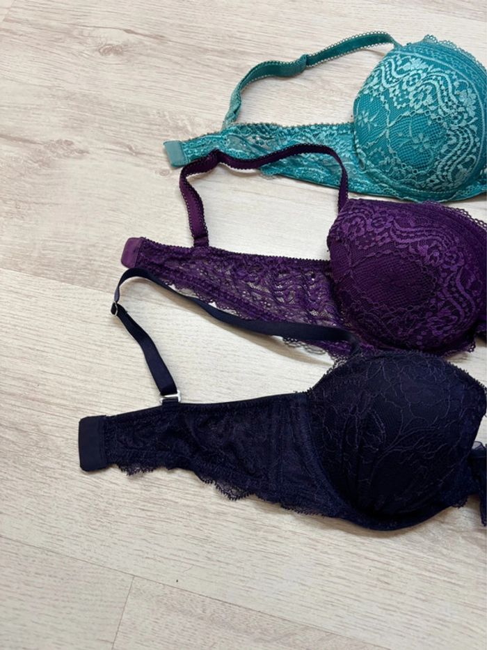 Lot 3 Soutiens-Gorge Etam / H&M 85-90 B - photo numéro 3