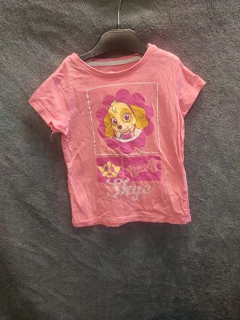 T-shirt paw patrol 24 mois