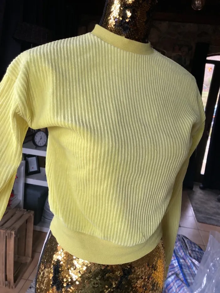 Pull-over undiz jaune - photo numéro 2