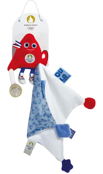 Doudou peluche Jeux Olympiques – Mascotte Neuf