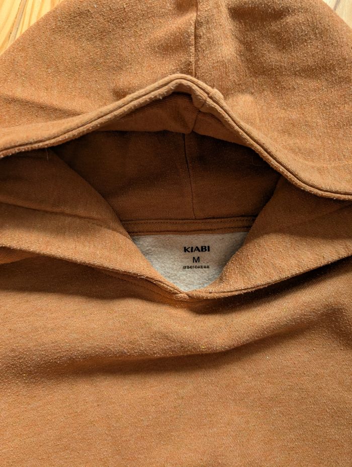 Pull à capuche marron - photo numéro 2