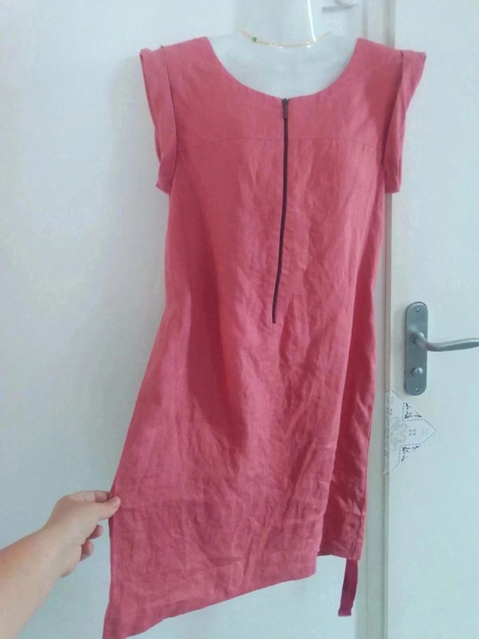 Jolie Robe été 36 en lin chattawak - photo numéro 2
