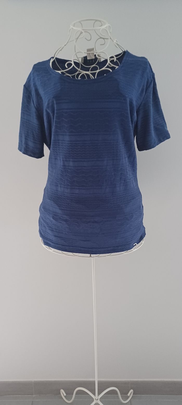 T shirt 123 bleu