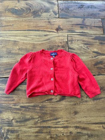 Gilet rouge sergent major 6 mois