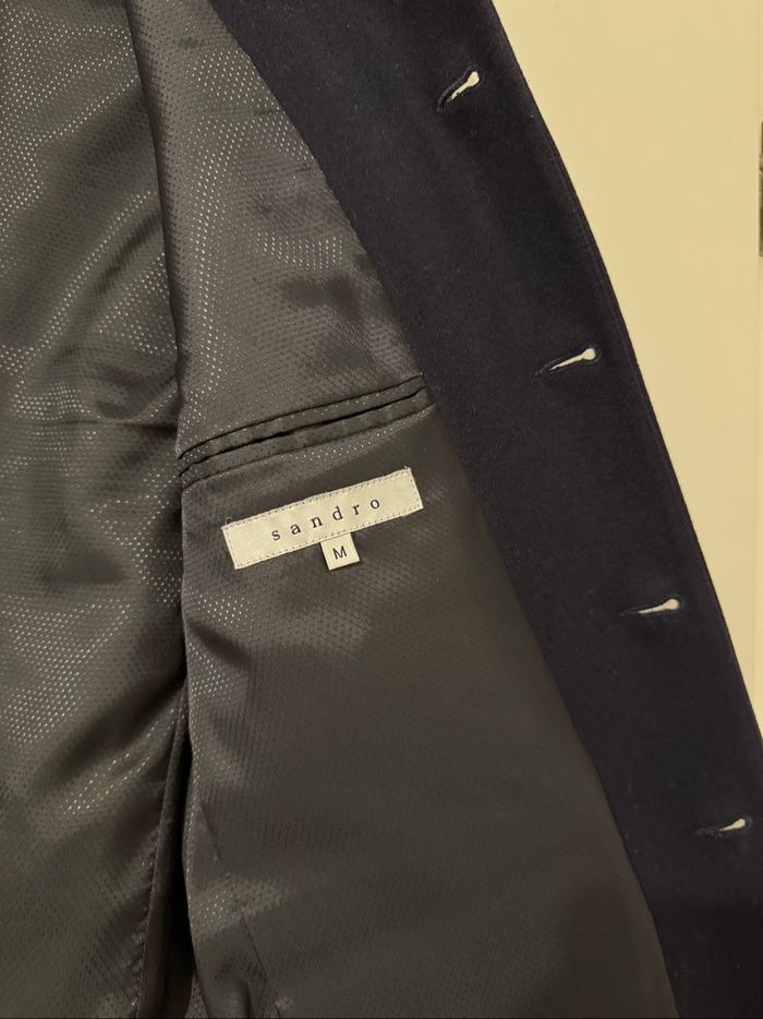 Veste homme Sandro - Taille M - Laine & polyamide - Très bon état - photo numéro 6