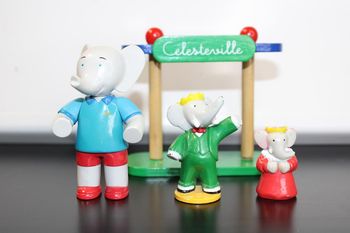 Babar lot de figurines