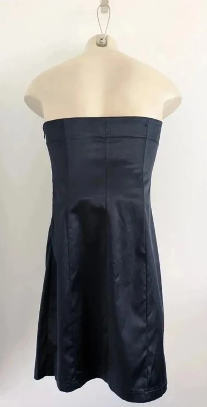 Robe bustier cocktail neuve - Carla Giannini - taille M - Made in Italy - photo numéro 3