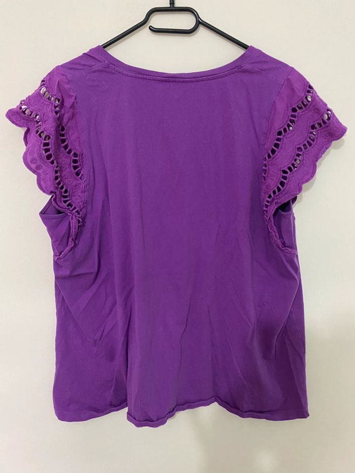 T-shirt violet MS Mode taille XL - photo numéro 4