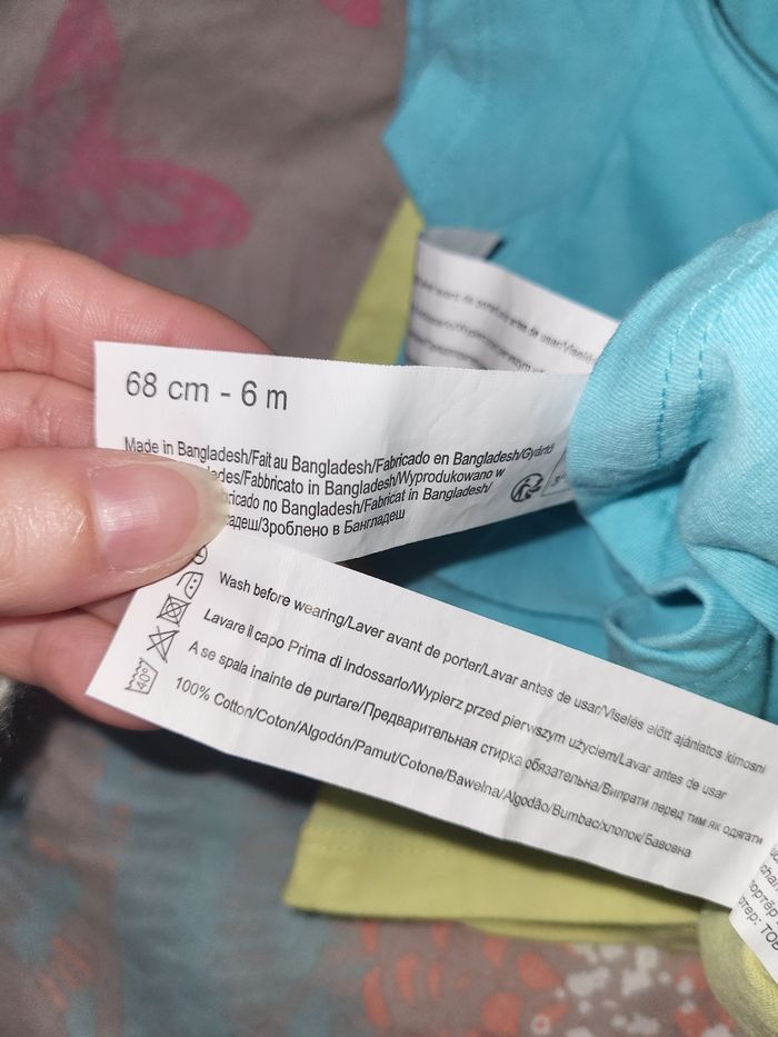 Tee-shirt fille 6 mois - photo numéro 3