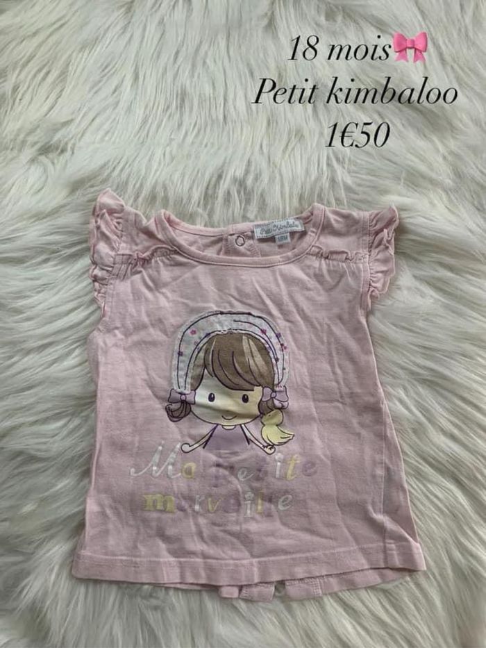 T-shirt 🎀 18 mois 🎀 Petit Kimbaloo