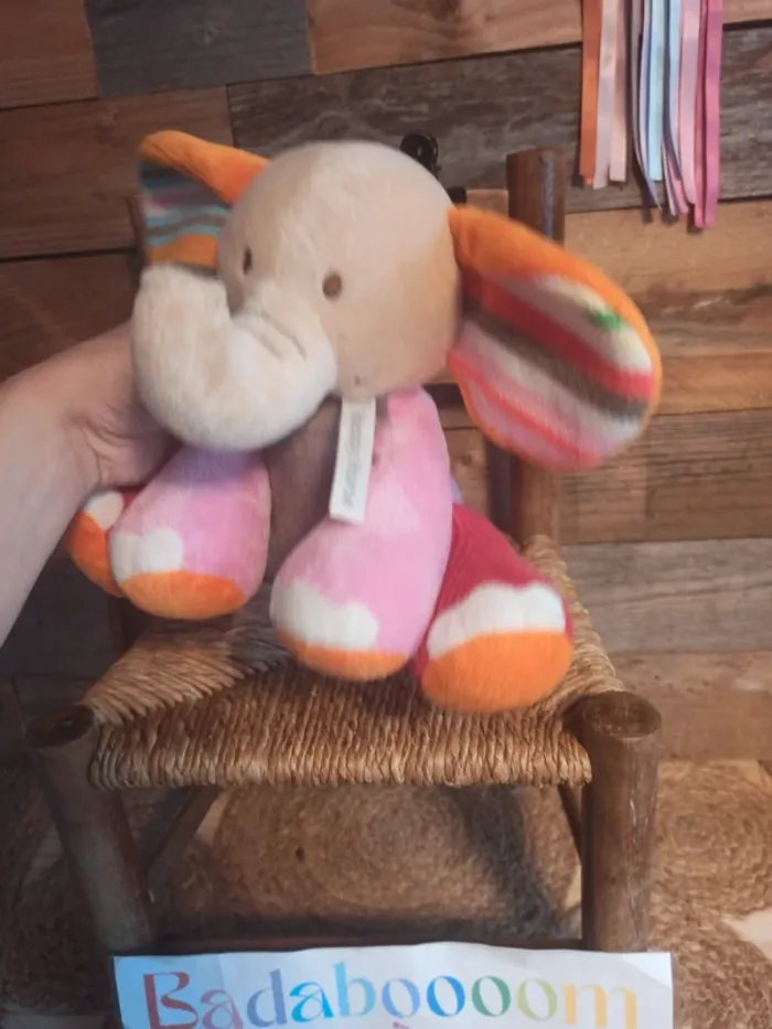 Peluche éléphant Happy horse tbe - photo numéro 5