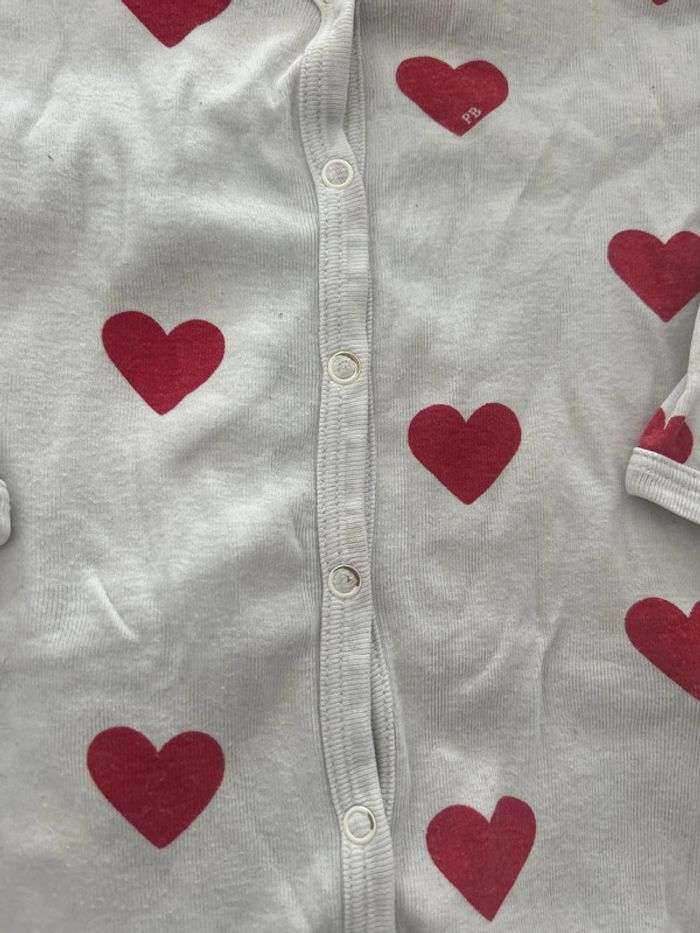 Pyjama petite bateau cœur - photo numéro 3