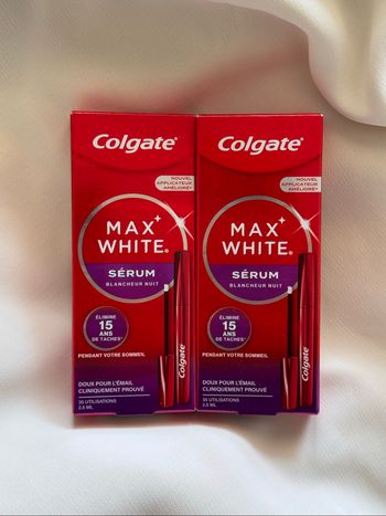 Lot Colgate Max white
