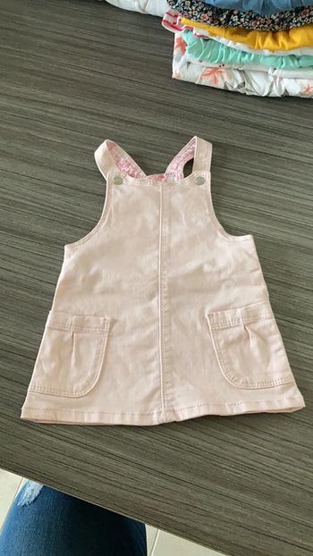 Robe rose en Jean neuve