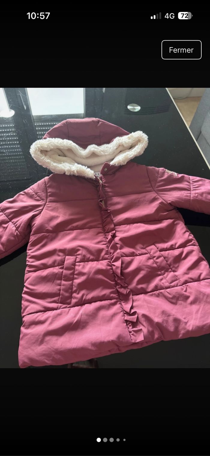 Manteau creeks 24 mois comme neuf