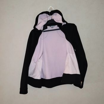 Pull polaire capuche