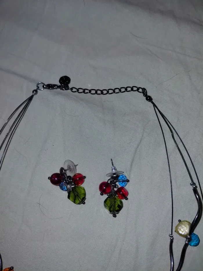 Parure bijoux fantaisie - photo numéro 4