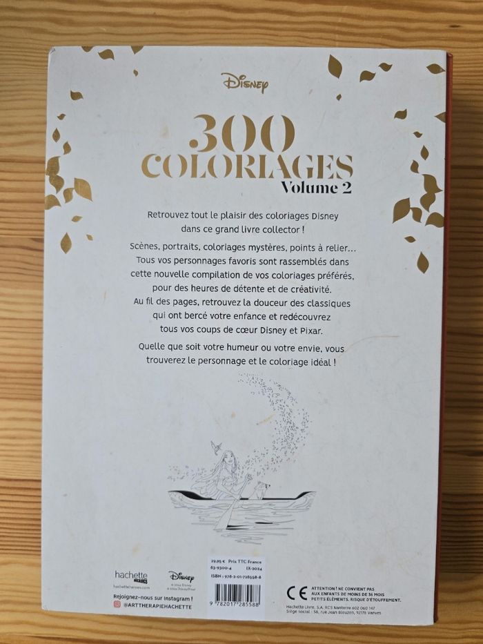 300 coloriages disney volume 2 - photo numéro 2