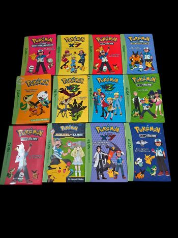 Lot livres pokémon