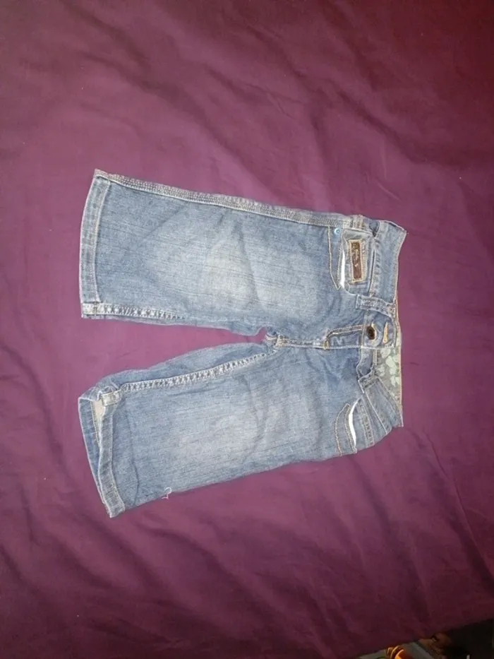 Bermuda jeans creeks 10 ans