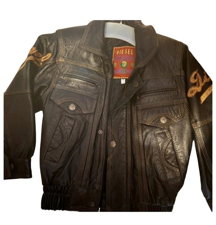 Diesel Vintage Blouson cuir - photo numéro 4