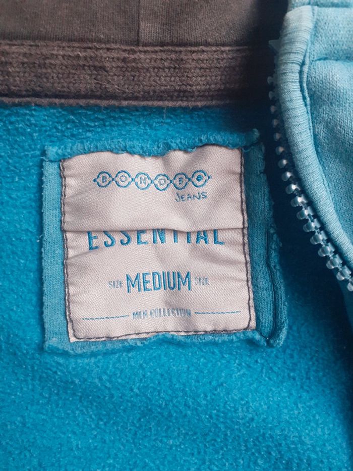 Veste zippé bleu M - photo numéro 2
