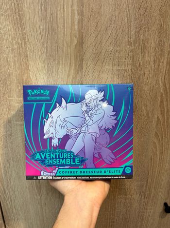 Pokémon ETB Aventures Ensemble - Coffret dresseur d'Elite EV9 - Scellé/FR