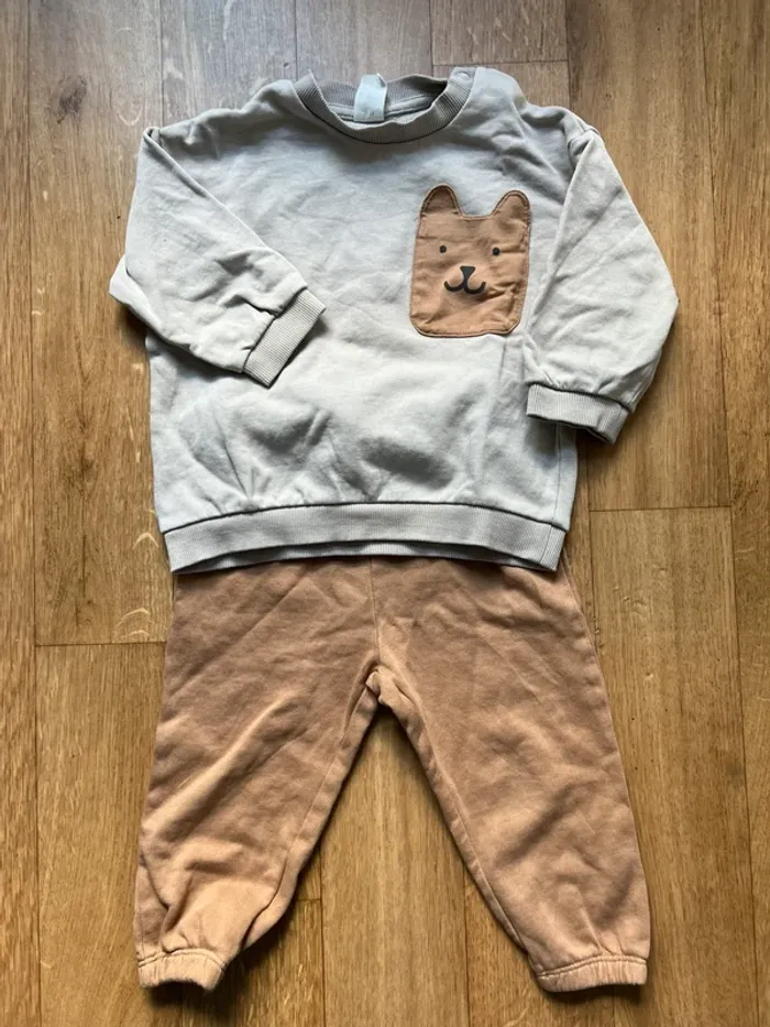 Ensemble beige H&M 18M