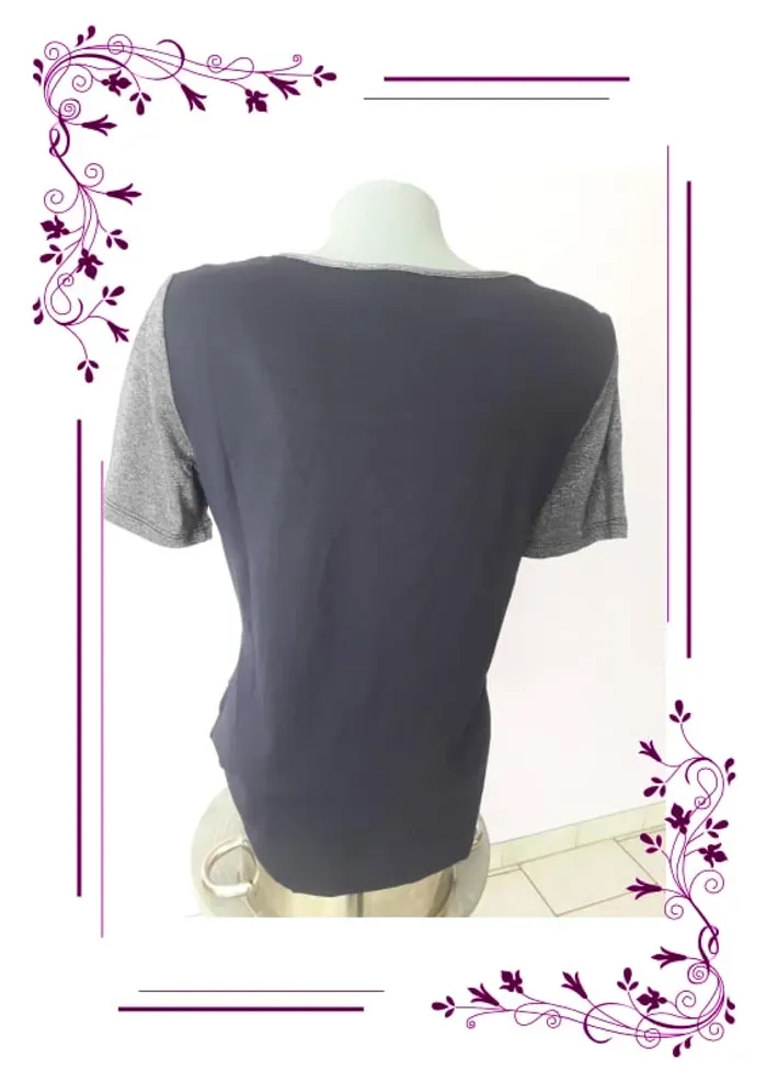 Tee shirt bicolore "La maison du jersey" - photo numéro 7