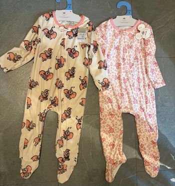 Lot de 2 pyjamas taille 24/36 mois soit 98cm neuf
