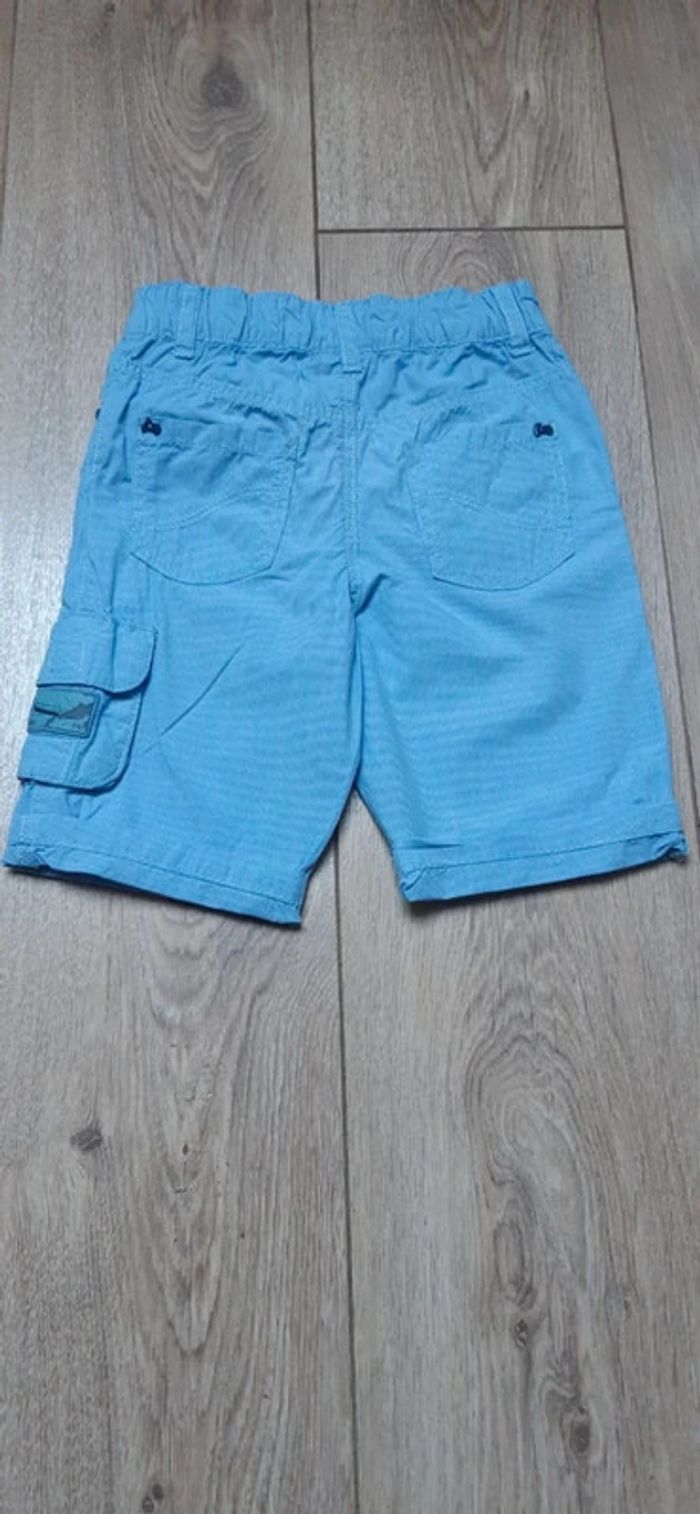 Short bleu sergent major 3 ans en très bon état - photo numéro 2