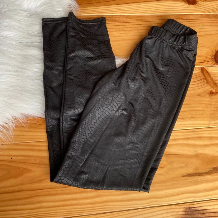 Leeging effet cuir effet serpent - photo numéro 4