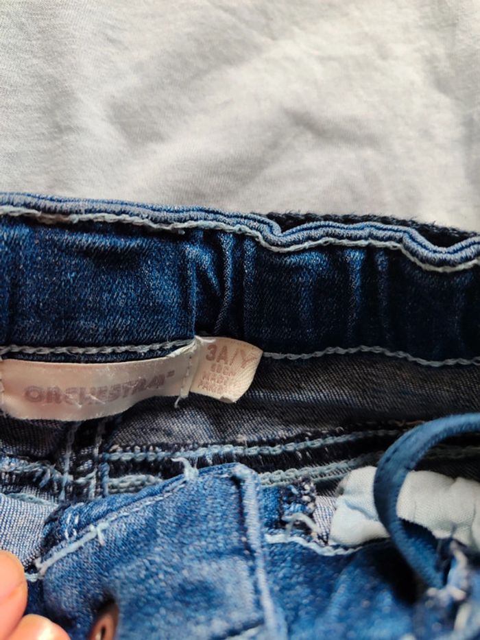 Ensemble tee shirt ml et short 3 ans - photo numéro 3