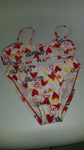 Maillot de bain 2 pièces fille