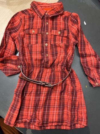 Robe avec ceinture