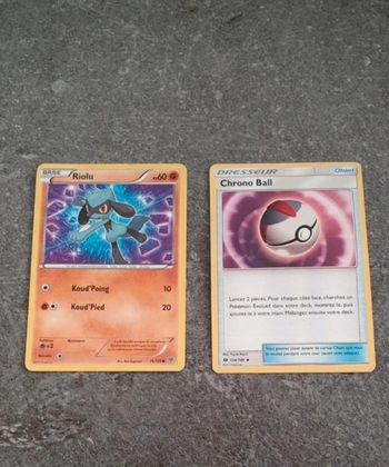 2 cartes Pokémon 